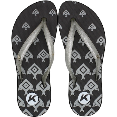 Chinelo de Dedo Kenner Ibiza Geopeixe Feminino - Foto 1