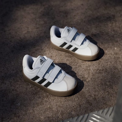 Tênis Infantil Adidas VL Court 3.0 Kids CFI - Foto 3