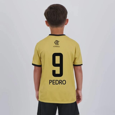 Camisa Flamengo Pedro 9 Chalkboard Infantil - Foto 1