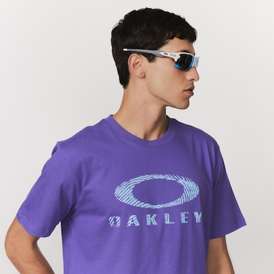 Camiseta Oakley Ellipse Fingerprint Masculina - Foto 2