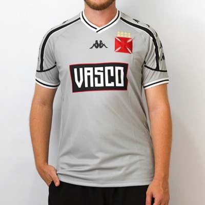 Camisa Do Vasco da Gama Kappa 2025 Aquecimento - Masculino - Foto 2