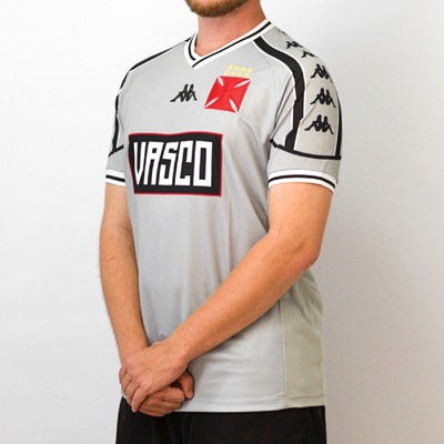 Camisa Do Vasco da Gama Kappa 2025 Aquecimento - Masculino - Foto 3