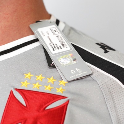 Camisa Do Vasco da Gama Kappa 2025 Aquecimento - Masculino - Foto 5