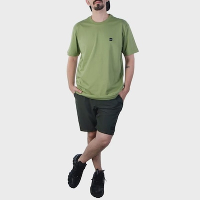 Camiseta Oakley 2.0 Patch Tee Fern Masculina - Foto 4