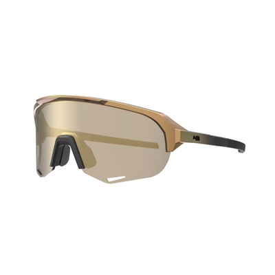 Óculos de sol esportivo HB Edge R performance Gold espelhado - Foto 1