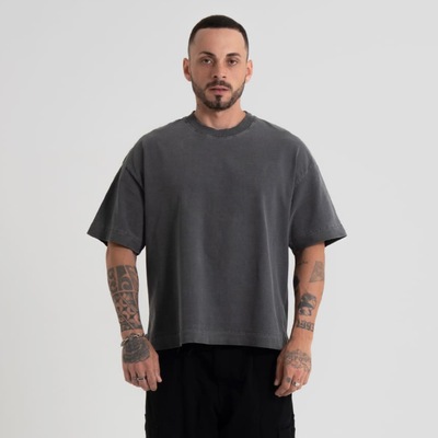 Camiseta Overking Heavy Oversized Boxy Masculina - Foto 1