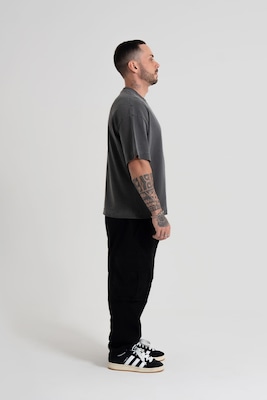 Camiseta Overking Heavy Oversized Boxy Masculina - Foto 3
