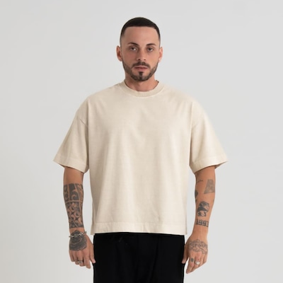 Camiseta Overking Heavy Oversized Boxy Masculinas - Foto 1
