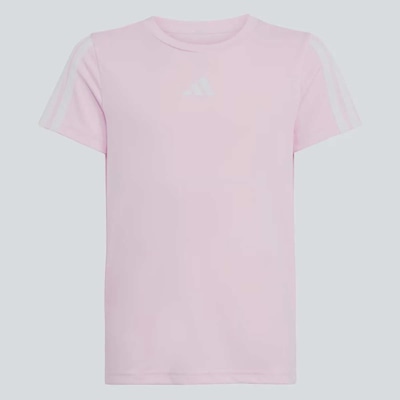 Camiseta adidas Train Essentials 3S Infantil - Foto 4