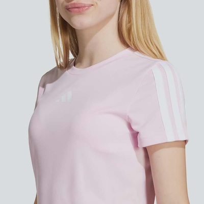 Camiseta adidas Train Essentials 3S Infantil - Foto 5