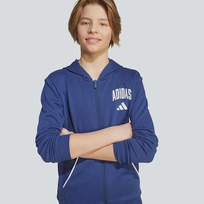 Jaqueta adidas Clgt FT FZ Infantil - Foto 6