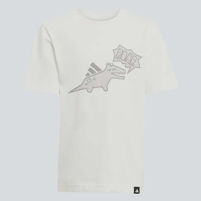 Camiseta adidas Adiraptor Dino Infantil - Foto 4
