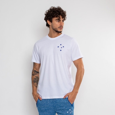 Camiseta  Surf Center Clássica Cruzeiro Oficial Masculina - Foto 3