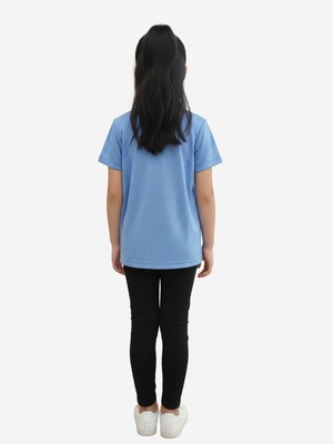 Camiseta Best Fit Dry Menina Esportiva Confortável Infantil - Foto 3