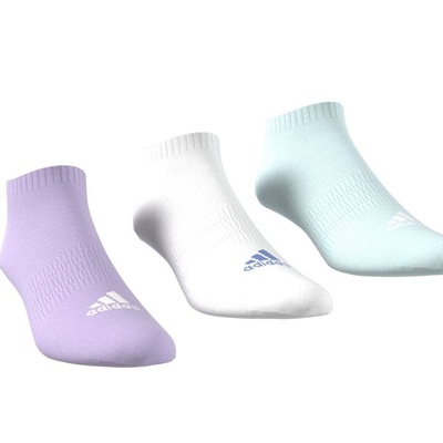 Kit Meia adidas Sportswear Invisível - 3 Pares - Unissex - Foto 4