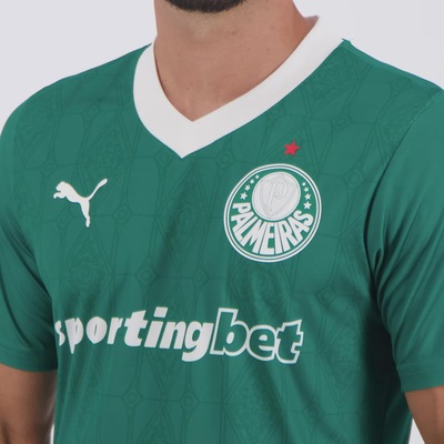Camisa do Palmeiras I 24/25 Estádio Puma Masculina - Foto 5