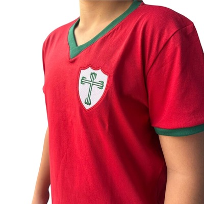 Camiseta Portuguesa 1935 Retrô Mania Infantil - Foto 3