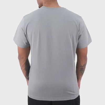 Camiseta Oakley Bark New Tee Cement Masculino - Foto 2