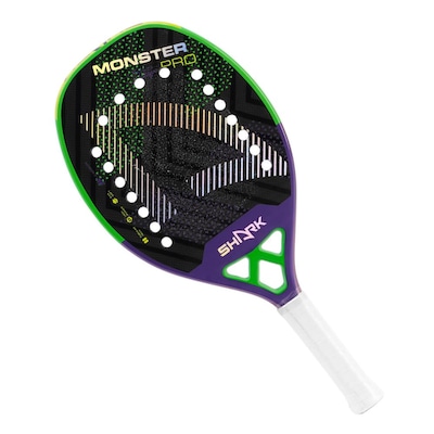 Raquete De Beach Tennis Shark Monster Pro 2025 - Foto 1