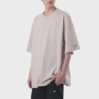 Camiseta Champion Oversized Mini Script Surton Masculina - Foto 3