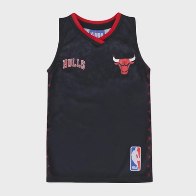 Camiseta Regata Braziline Chicago Bulls Essence Infantil - Foto 1