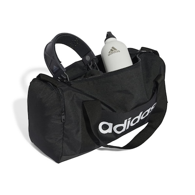Bolsa adidas Linear Duffel Pequena 12 Litros Unissex - Foto 3