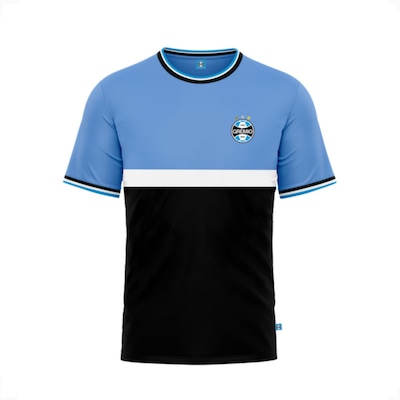 Camiseta Oficial Gremio Orgulho Tricolor Surf Center Masculina - Foto 4