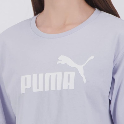 Cropped Puma ESS NO. 1 Logo Feminina - Foto 5
