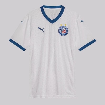 Camisa do Bahia I 2025 10 E. Ribeiro Puma Masculina - Foto 2