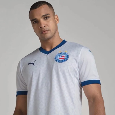 Camisa do Bahia I 2025 10 E. Ribeiro Puma Masculina - Foto 4