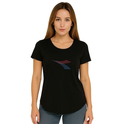 Camiseta Diadora Big Logo Movimento Feminina - Foto 1