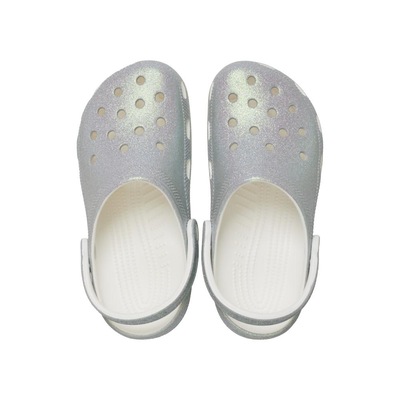 Sandália Unissex Crocs Classic Iridescent Glitter Clog - Foto 5