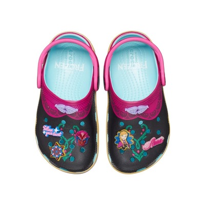 Sandália Unissex Crocs Frozen Anna Classic Clog T Multi - Foto 5