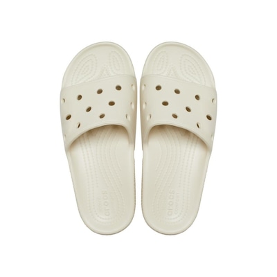 Chinelo Unissex Crocs Classic Slide Bone - Foto 5