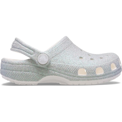 Sandália Unissex Crocs Classic Iridescent Glitter Clog T - Foto 1