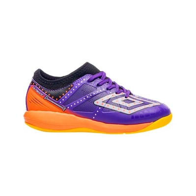Chuteira De Futsal Umbro Ultimate JR Electric Infantil - Foto 3