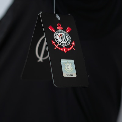 Camisa Do Corinthians Dry Black Bordado Coimbra - Masculino - Foto 5