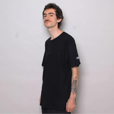 Camiseta Champion Logo Bordado Classic - Masculina - Foto 2