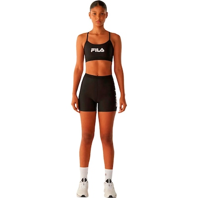 Top Fila Alça Train Elastic V Feminino - Foto 3