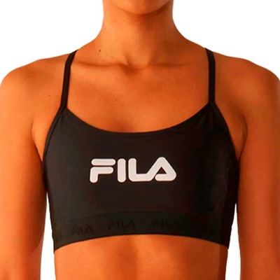 Top Fila Alça Train Elastic V Feminino - Foto 4