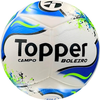 Bola De Futebol De Campo Topper Boleiro Texturizada Unissex - Foto 1