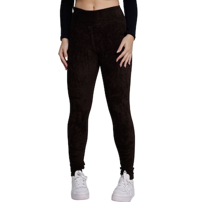 Calça Legging Cotelê Veludo Vekyo - Feminina - Foto 1