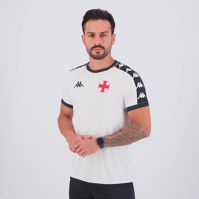 Camisa do Vasco da Gama Supporter Culture Kappa Masculina - Foto 3