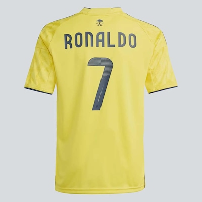 Camisa adidas Al-Nassr FC Home 2026 7 Ronaldo Infantil - Foto 5