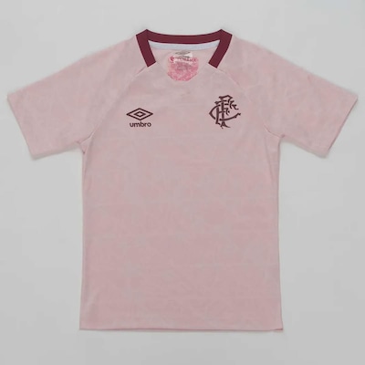 Camisa do Fluminense Outubro Rosa 2025 Umbro Infantil - Foto 1