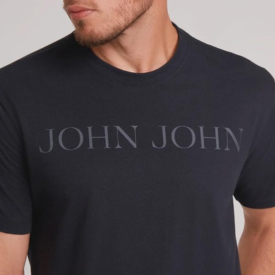 Camiseta John John Regular Glam Acqua In25 Masculino - Foto 4