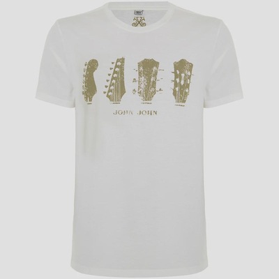 Camiseta John John Rg Four Guitars Ve25 Masculino - Foto 1