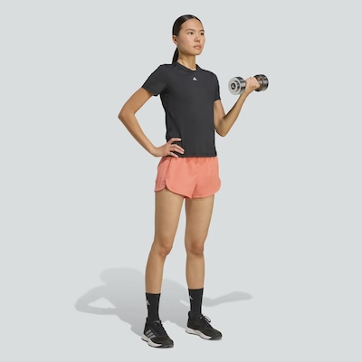 Shorts adidas Pacer 3 Listras Intensity Feminino - Foto 1