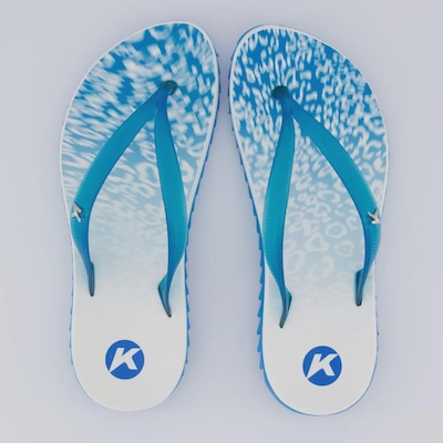 Chinelo Kenner Ibiza Onça Feminino - Foto 1