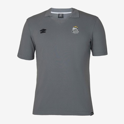 Camisa Polo do Santos 25/26 Umbro Viagem Masculina - Foto 1